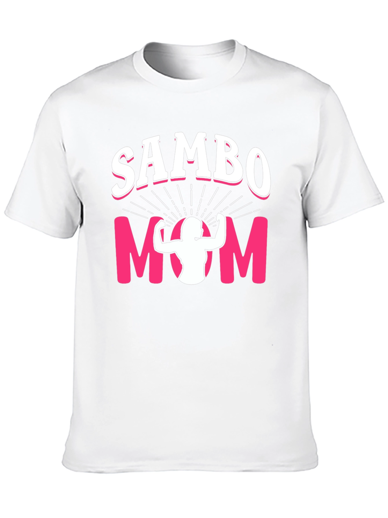 Sambo Mom Graphic Tee - Strong Mother T-Shirt