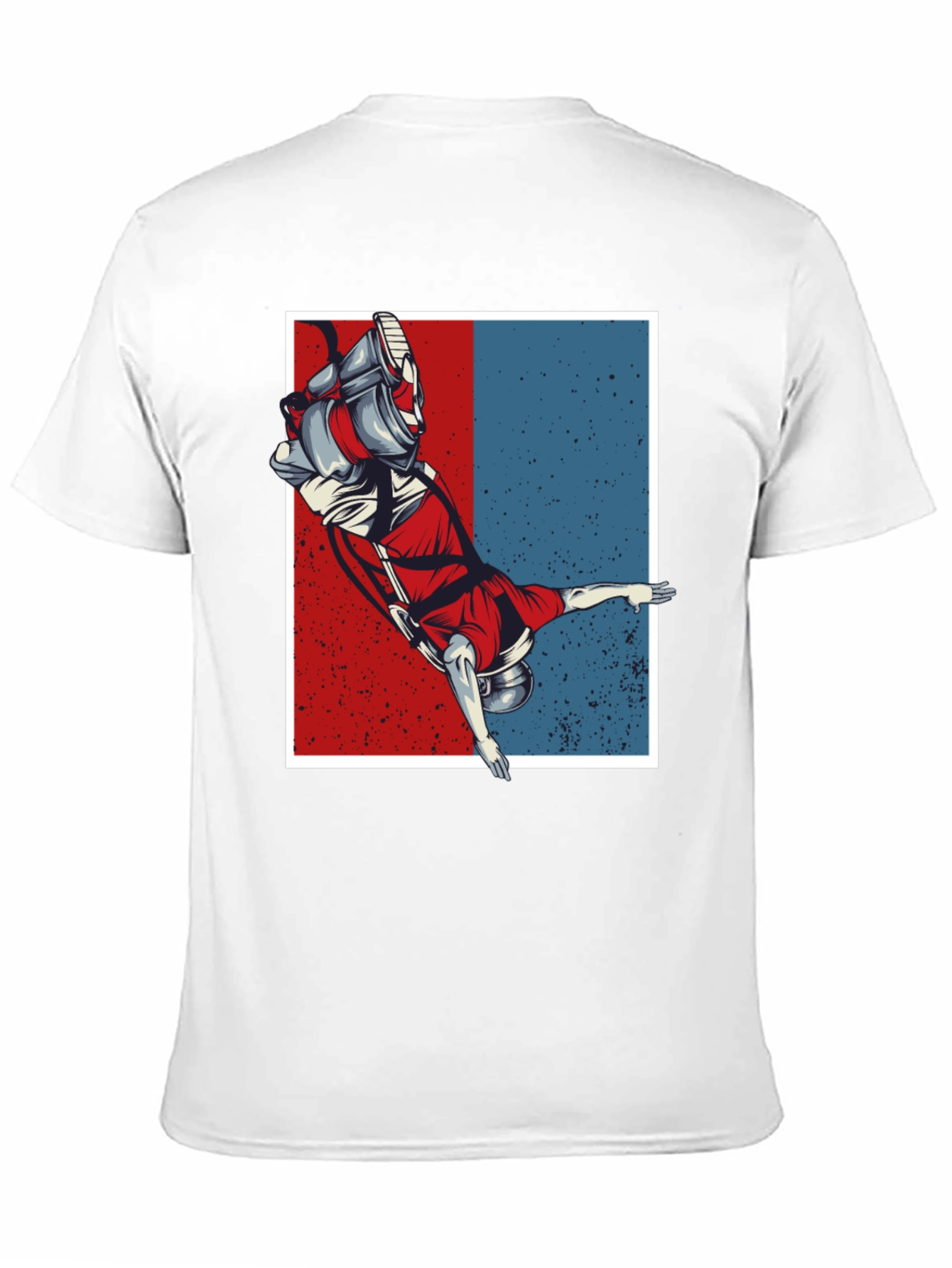 Astronaut Graphic Tee - Retro Space T-Shirt