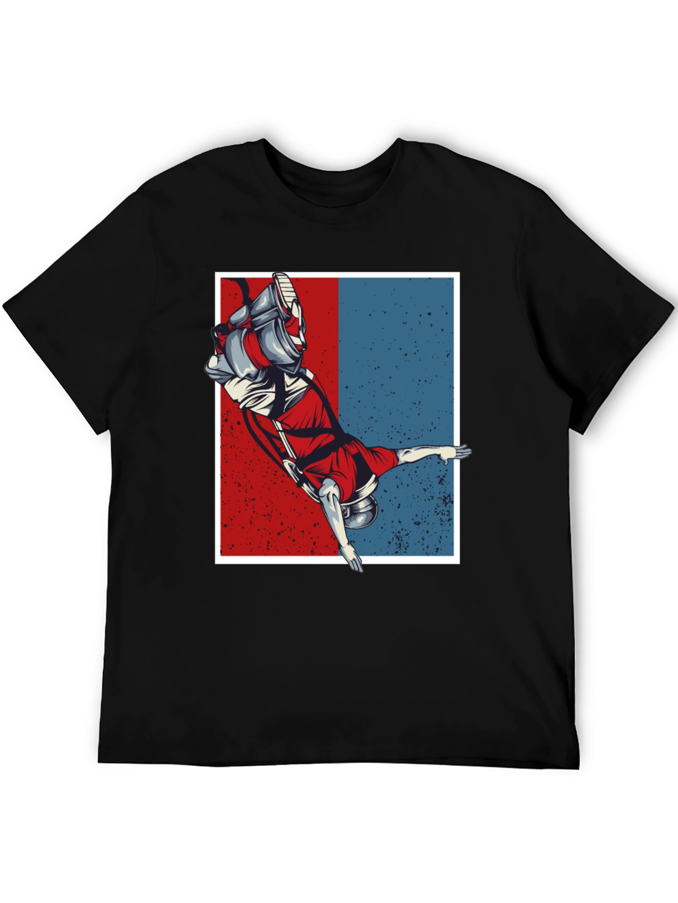 Astronaut Graphic Tee - Retro Space T-Shirt