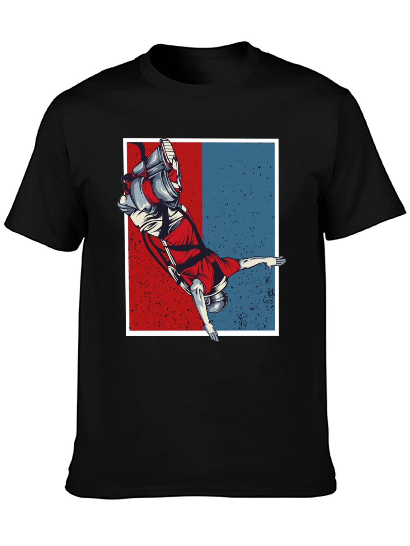 Astronaut Graphic Tee - Retro Space T-Shirt