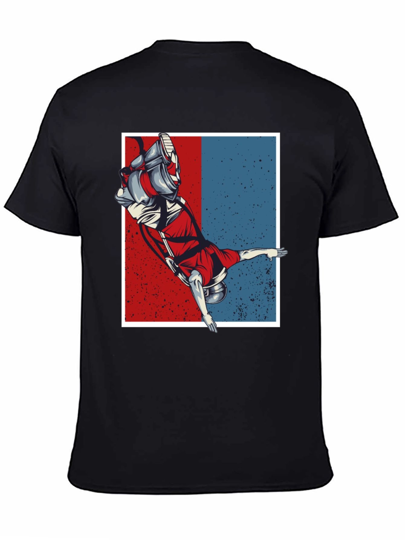 Astronaut Graphic Tee - Retro Space T-Shirt