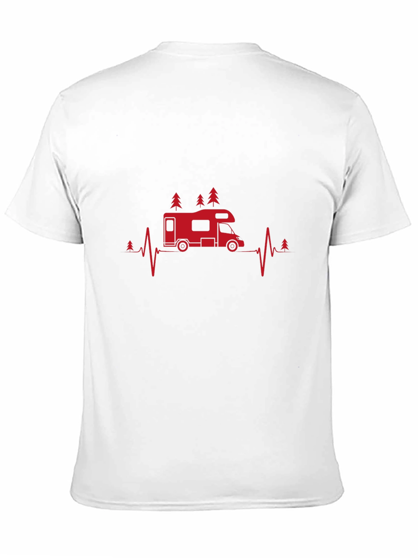 RV Heartbeat T-Shirt - Camping Lover Tee