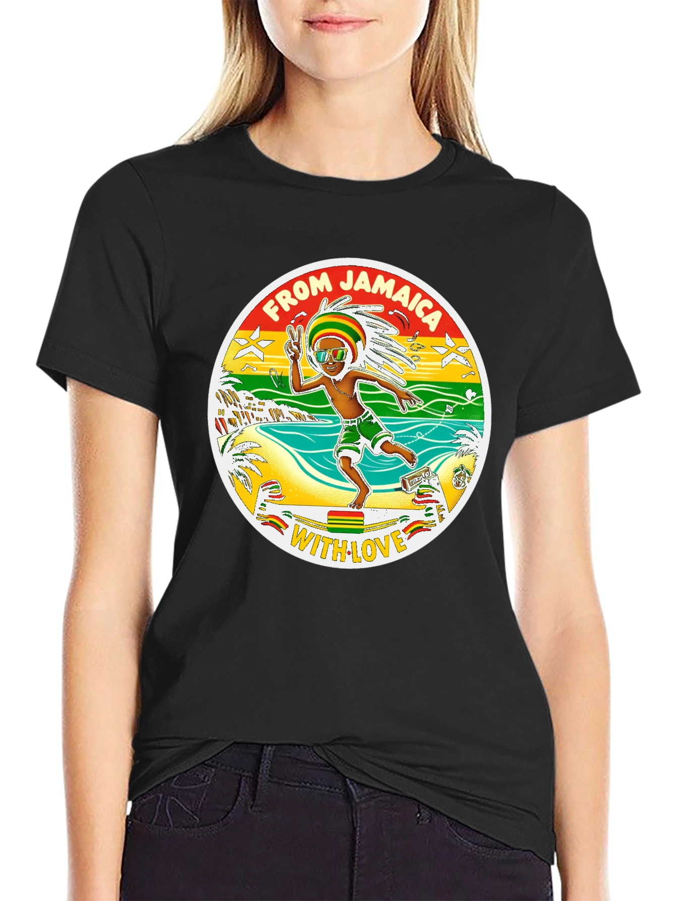 Jamaica Graphic Tee - Island Vibes T-Shirt