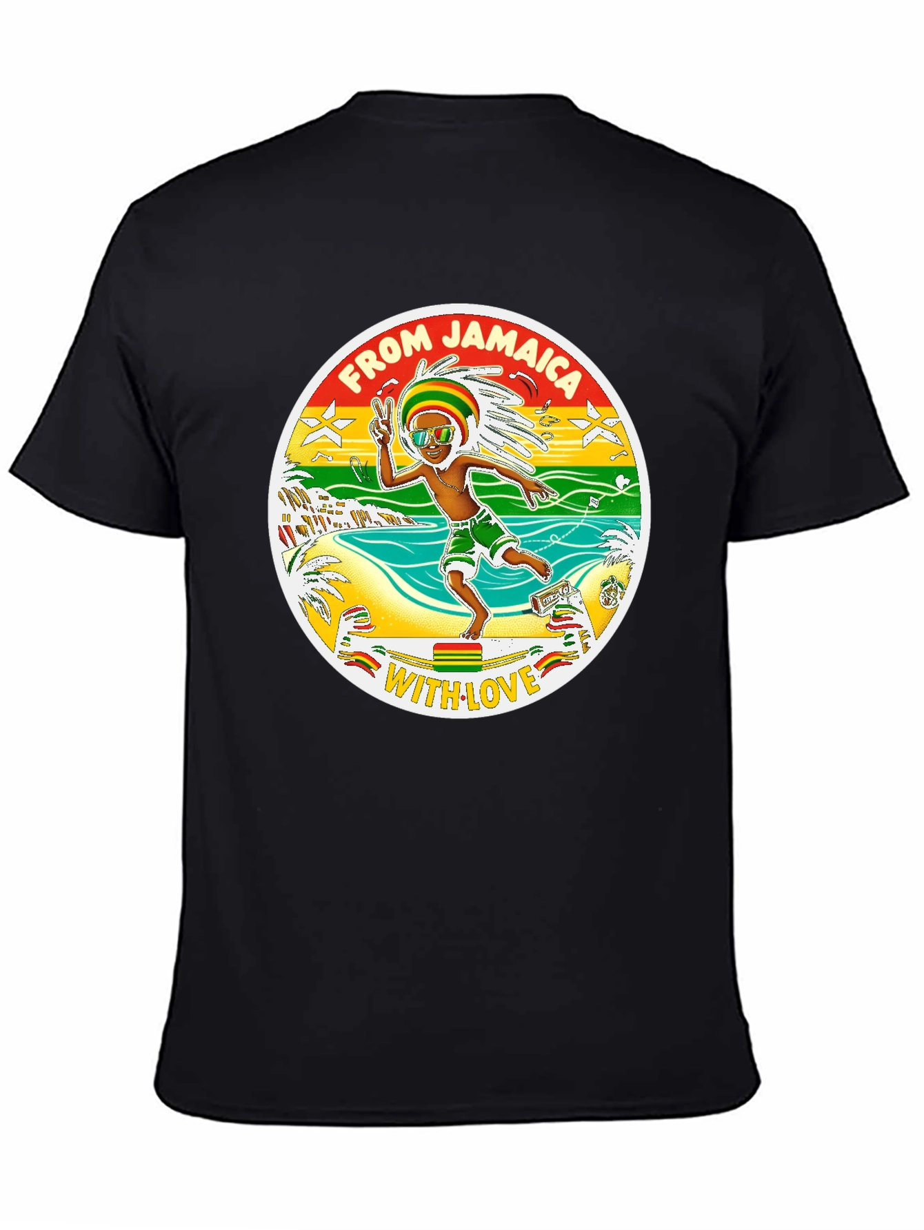Jamaica Graphic Tee - Island Vibes T-Shirt