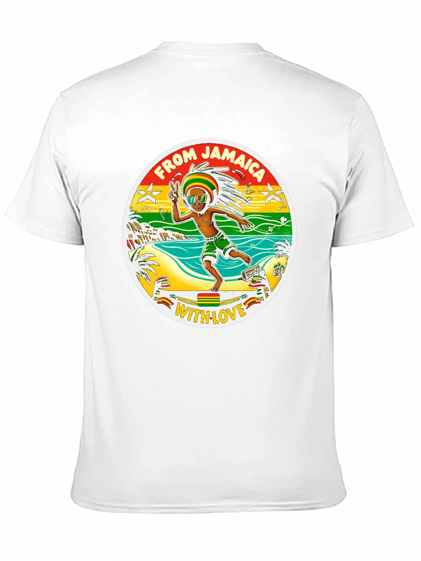 Jamaica Graphic Tee - Island Vibes T-Shirt