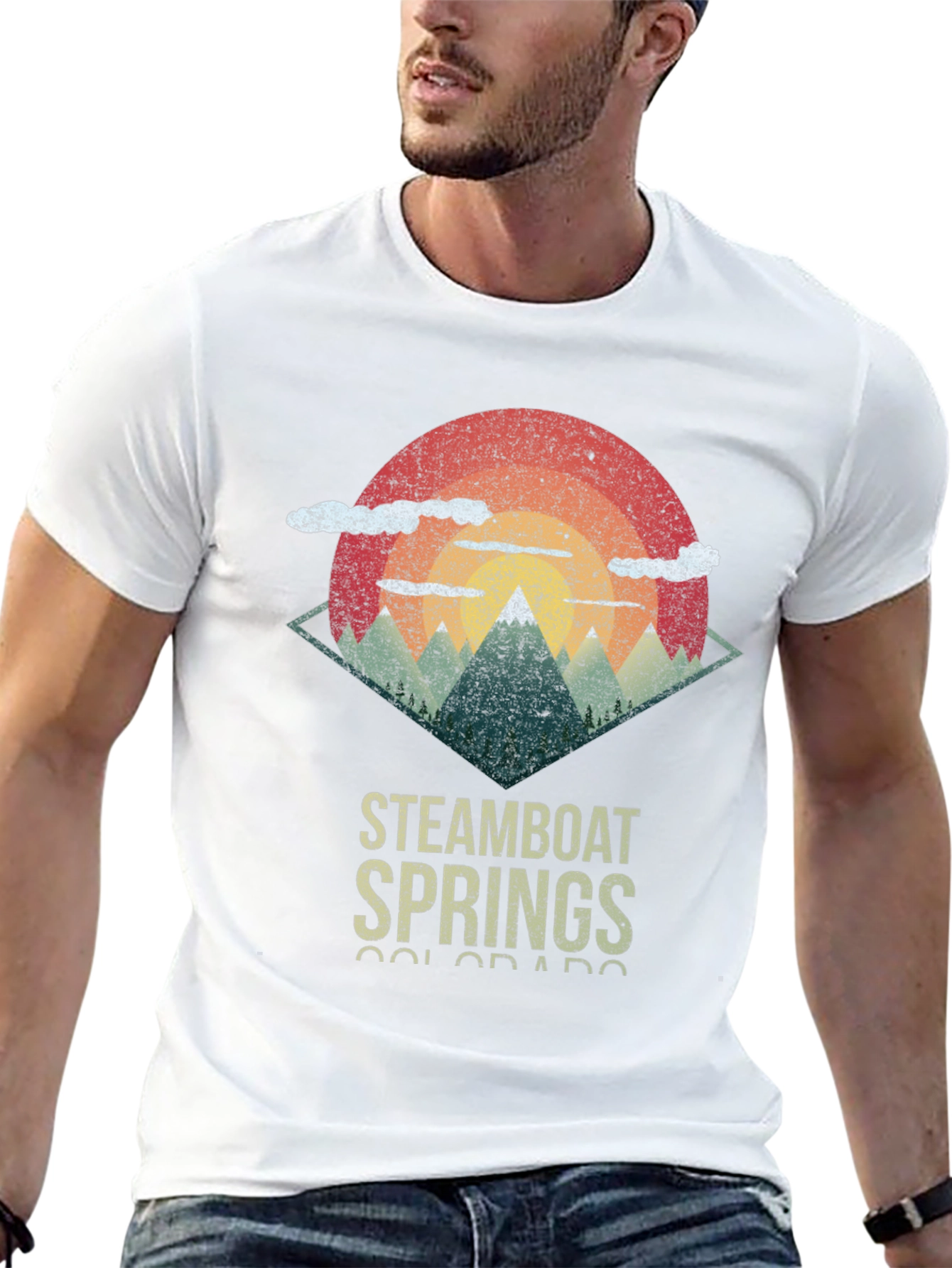 Steamboat Springs Retro T-Shirt