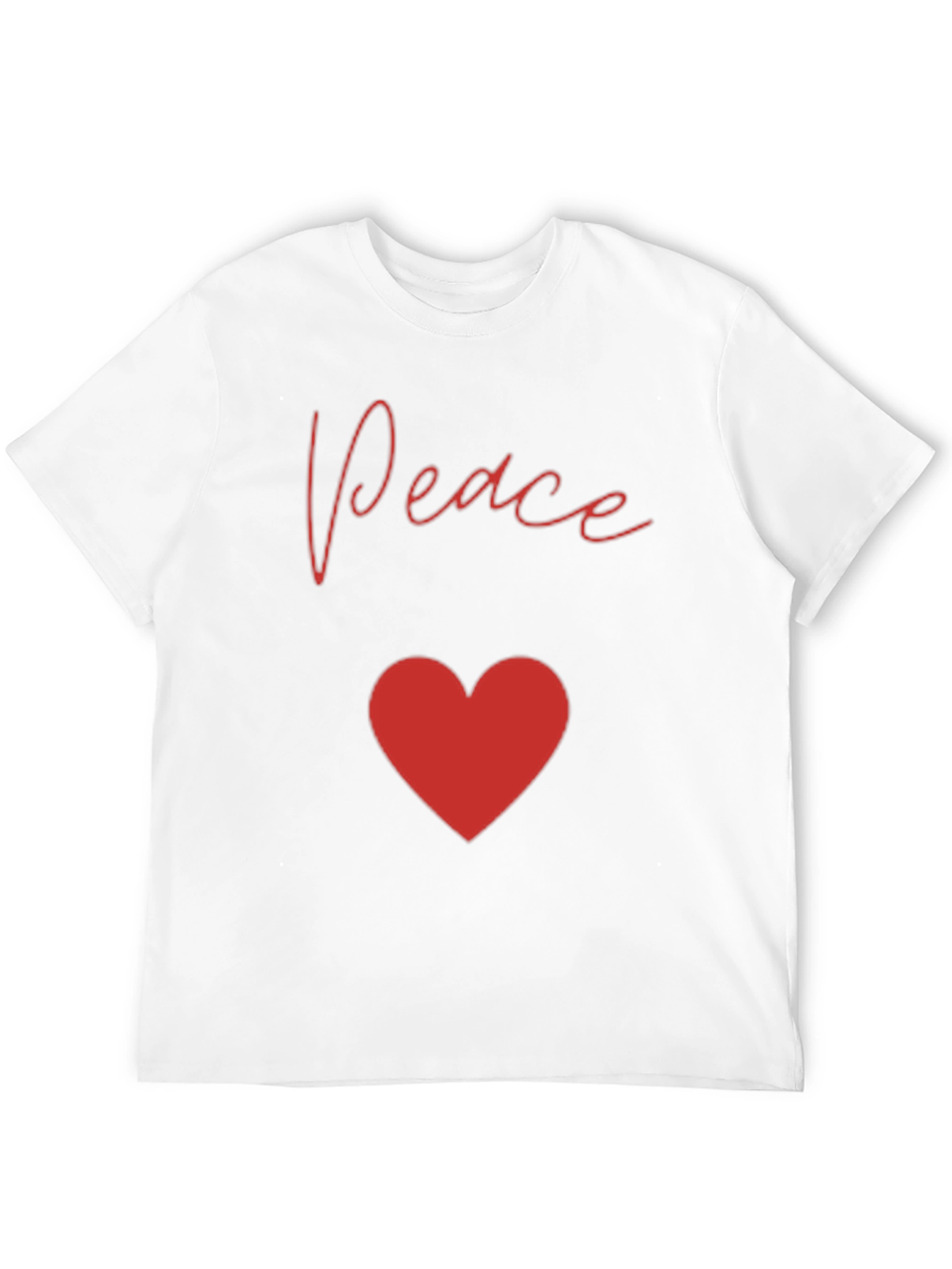 Peace & Love Graphic T-Shirt