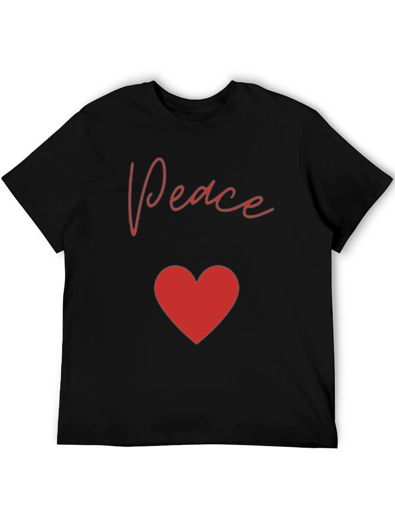 Peace & Love Graphic T-Shirt