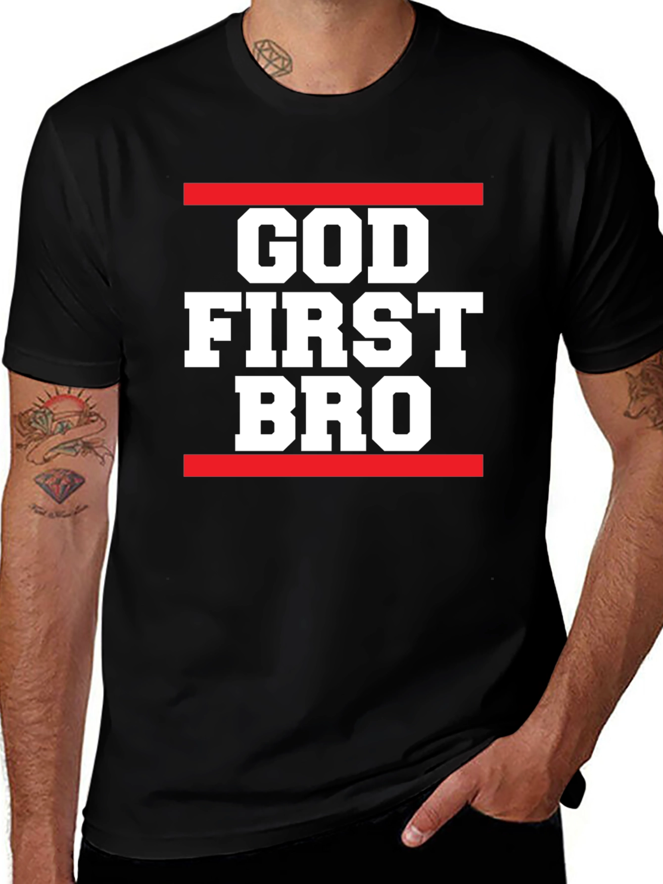 God First Bro - Graphic T-Shirt