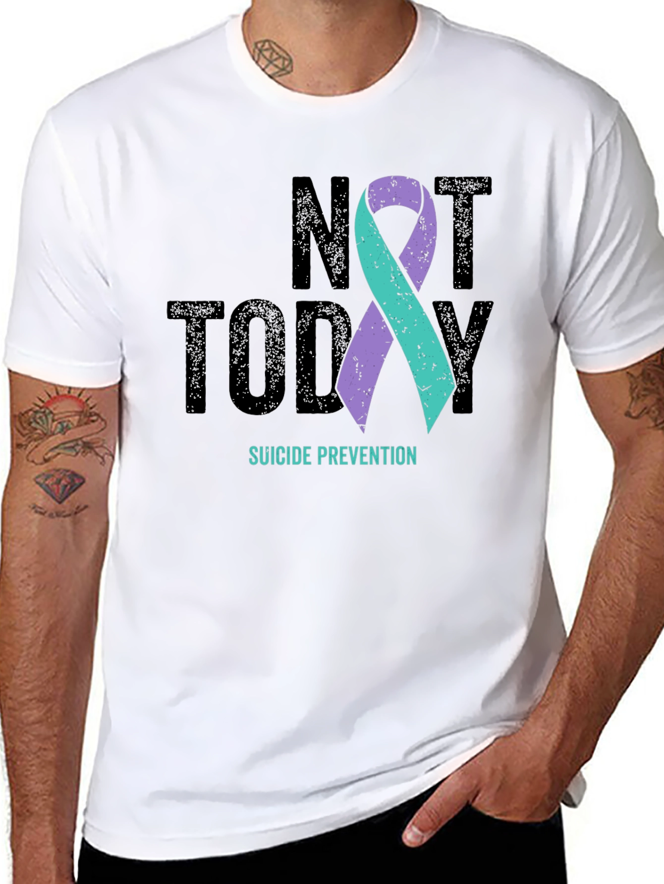 Not Today Suicide Prevention T-Shirt