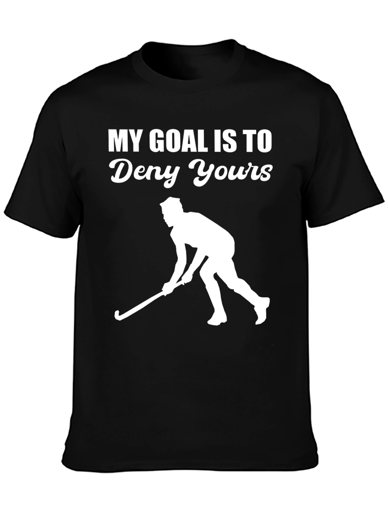 Hockey Player My Goal Graphic T-Shirt