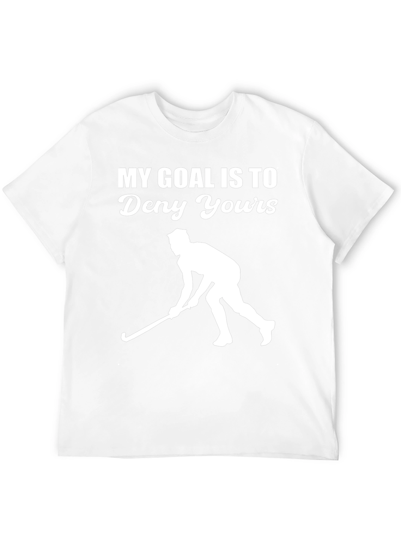 Hockey Player My Goal Graphic T-Shirt