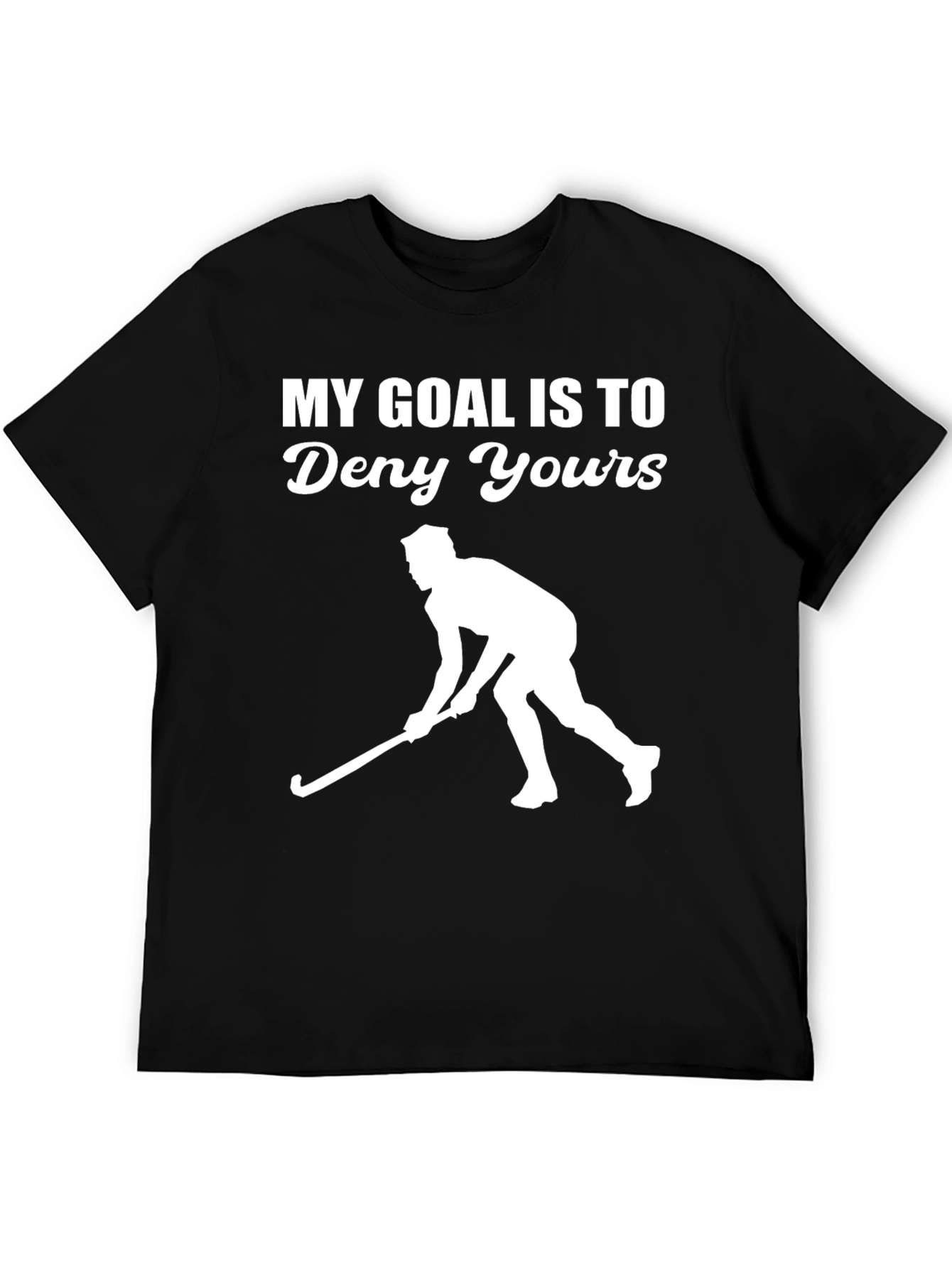 Hockey Player My Goal Graphic T-Shirt