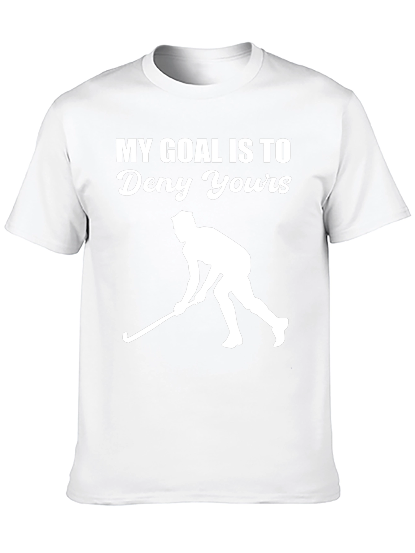 Hockey Player My Goal Graphic T-Shirt