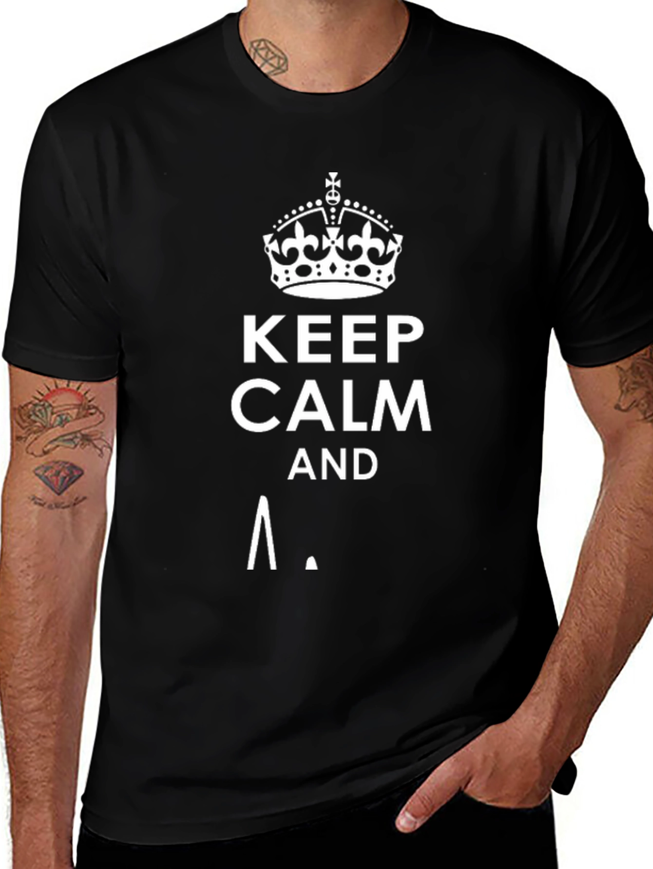 Keep Calm T-Shirt | Novelty Graphic Tee