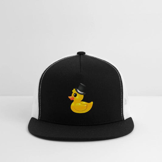 Yellow rubber Duck with topper - Like a sir