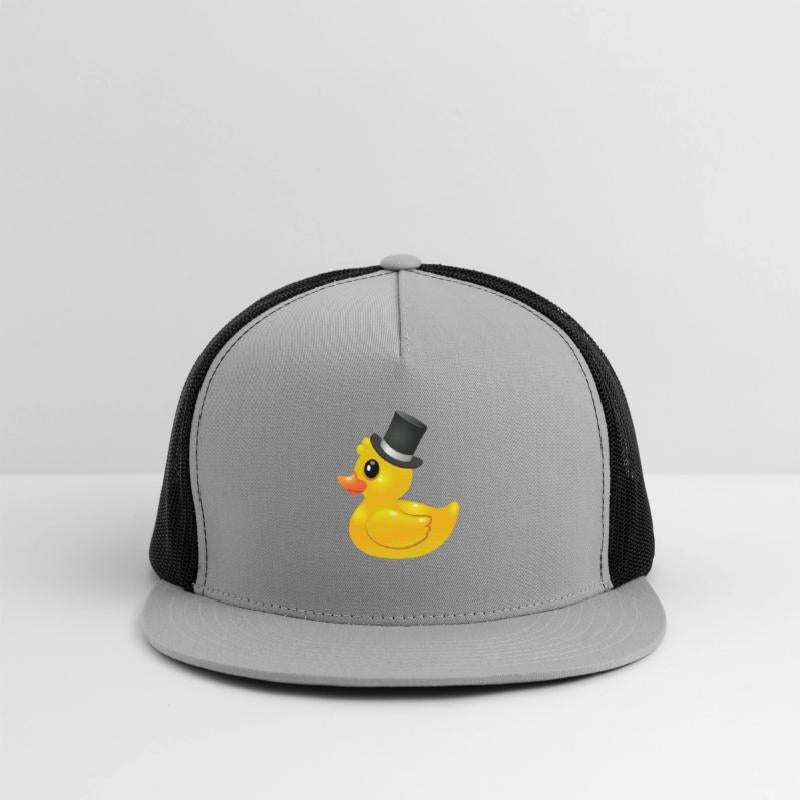 Yellow rubber Duck with topper - Like a sir