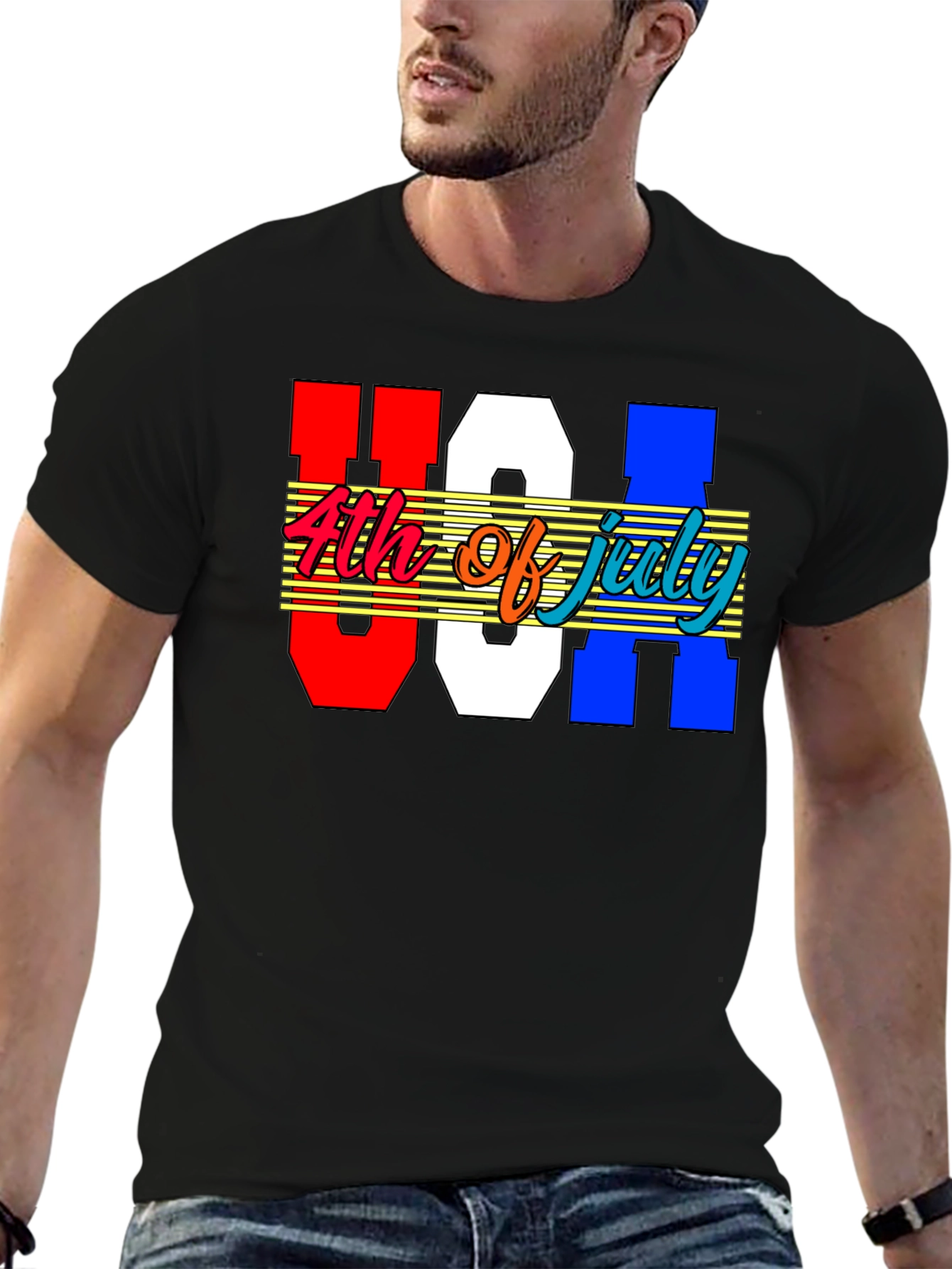 USA 4th of July Patriotic T-Shirt