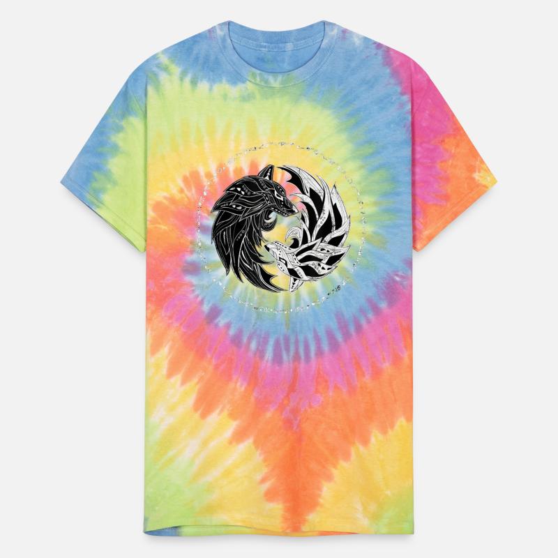 yin yang Wolves Wolf yinyang Tai Chi Qi Gong