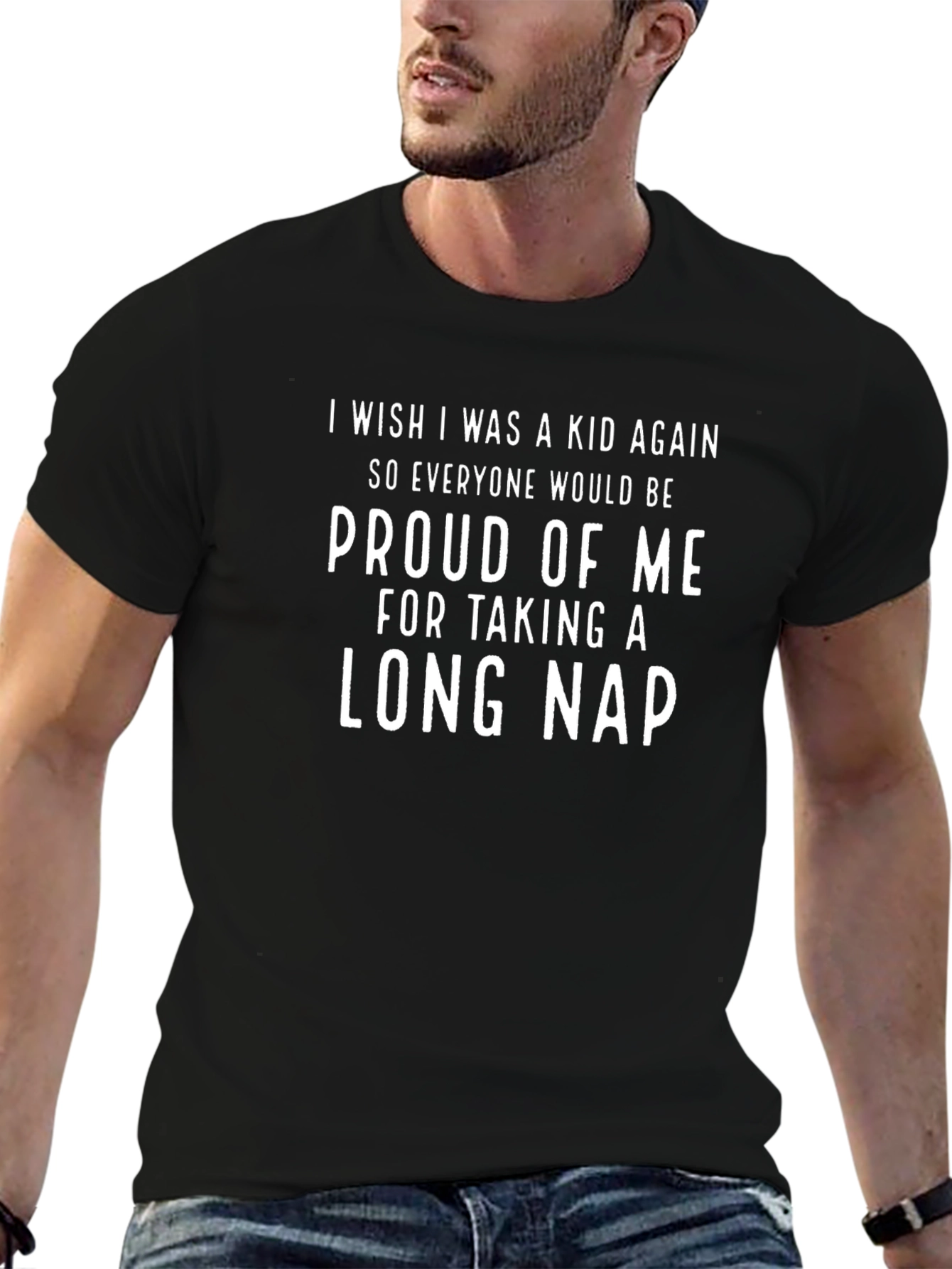 I Wish I Was A Kid Again Funny T-Shirt