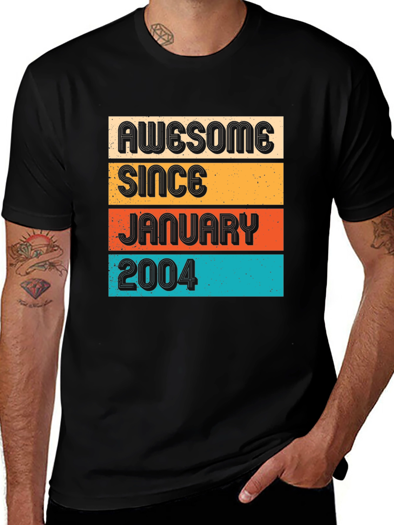 Awesome Since January 2004 Graphic T-Shirt