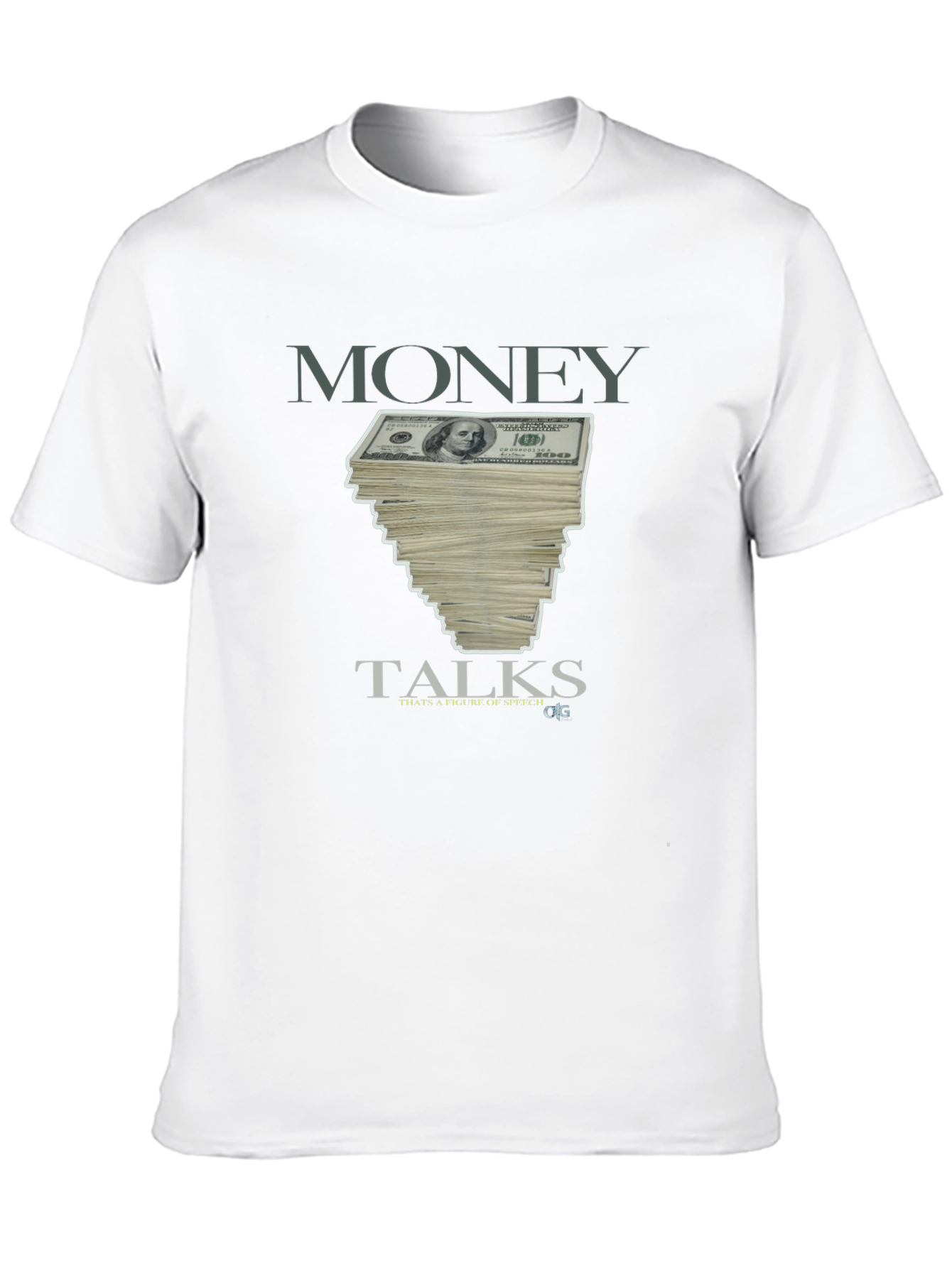 Money Talks Graphic Tee - Stylish Black T-Shirt