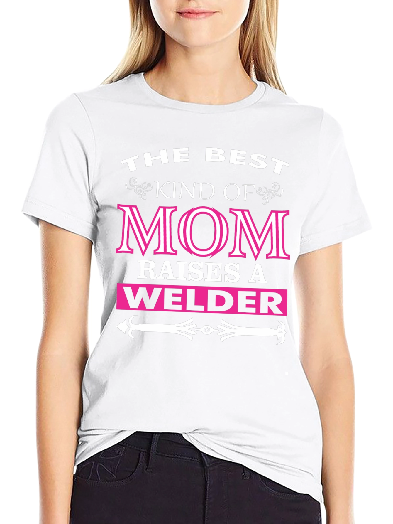 Best Kind of Mom Welder T-Shirt