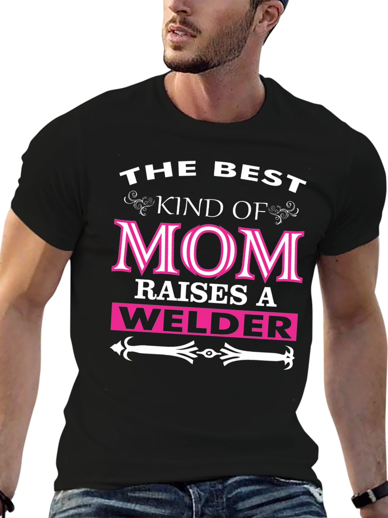 Best Kind of Mom Welder T-Shirt