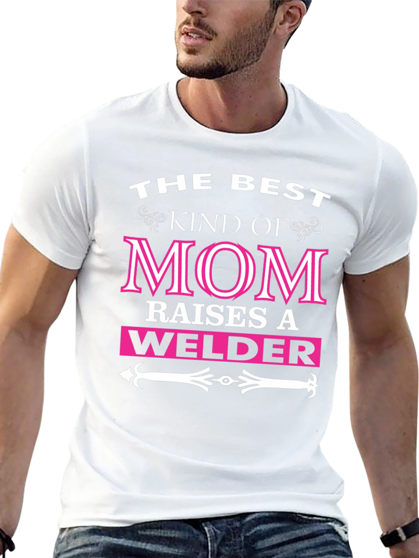 Best Kind of Mom Welder T-Shirt