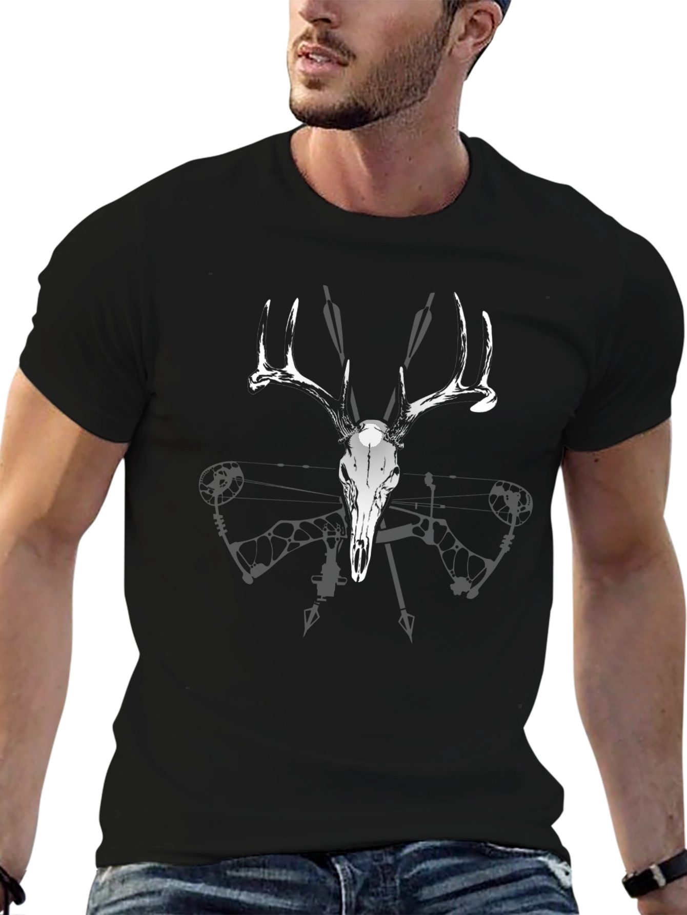 Deer Skull Hunting T-Shirt