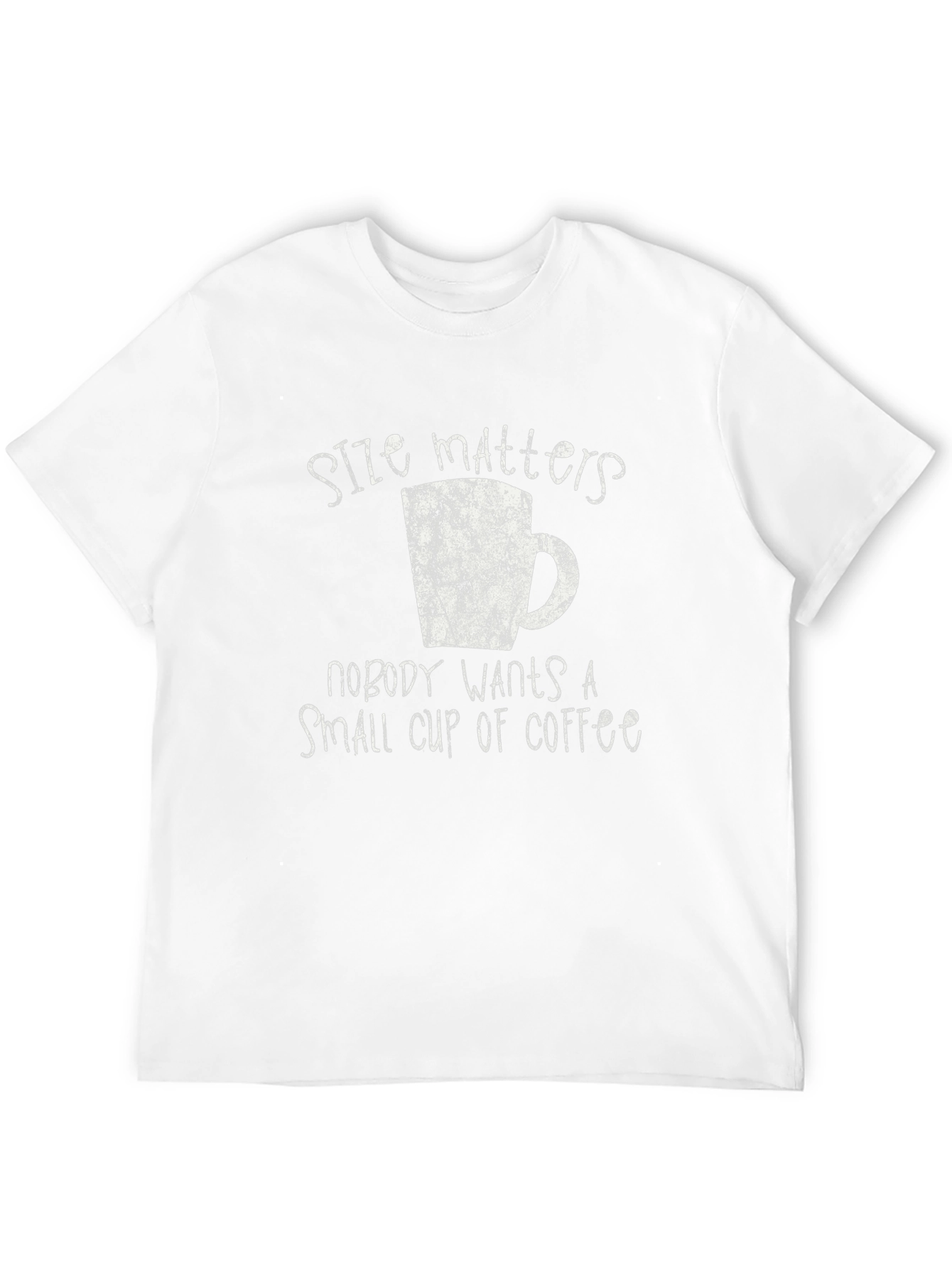 Size Matters Coffee T-Shirt