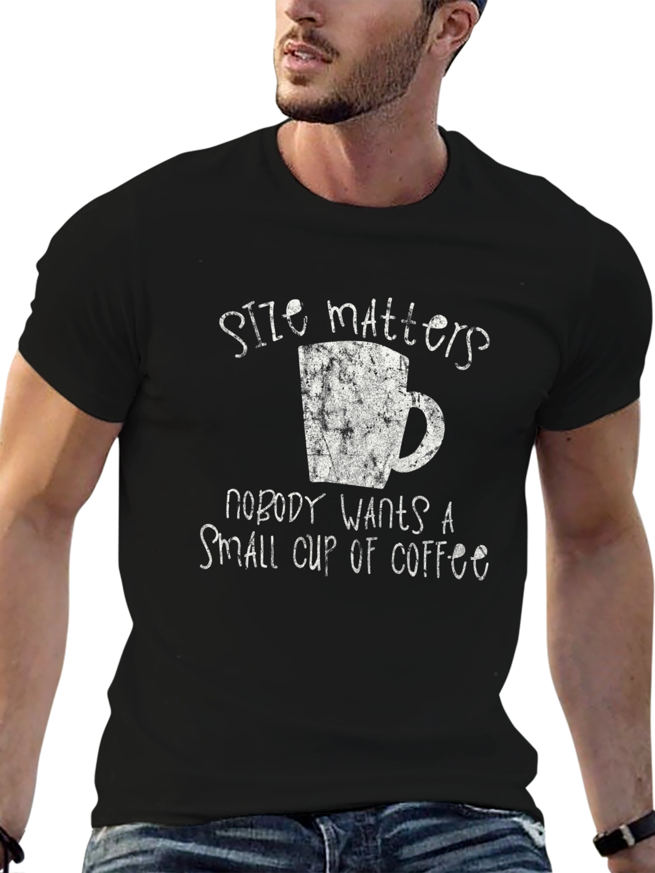 Size Matters Coffee T-Shirt