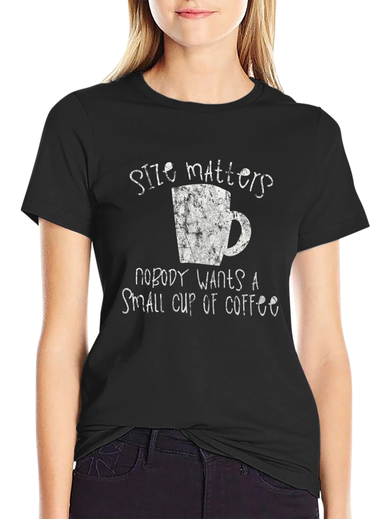 Size Matters Coffee T-Shirt
