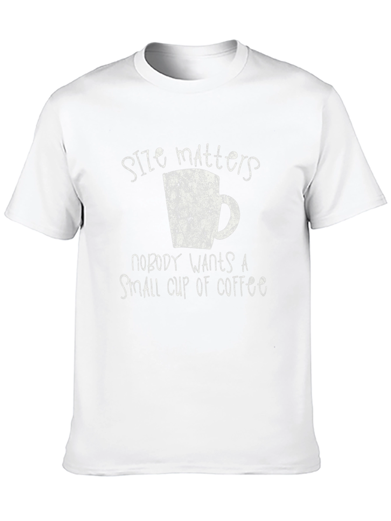 Size Matters Coffee T-Shirt