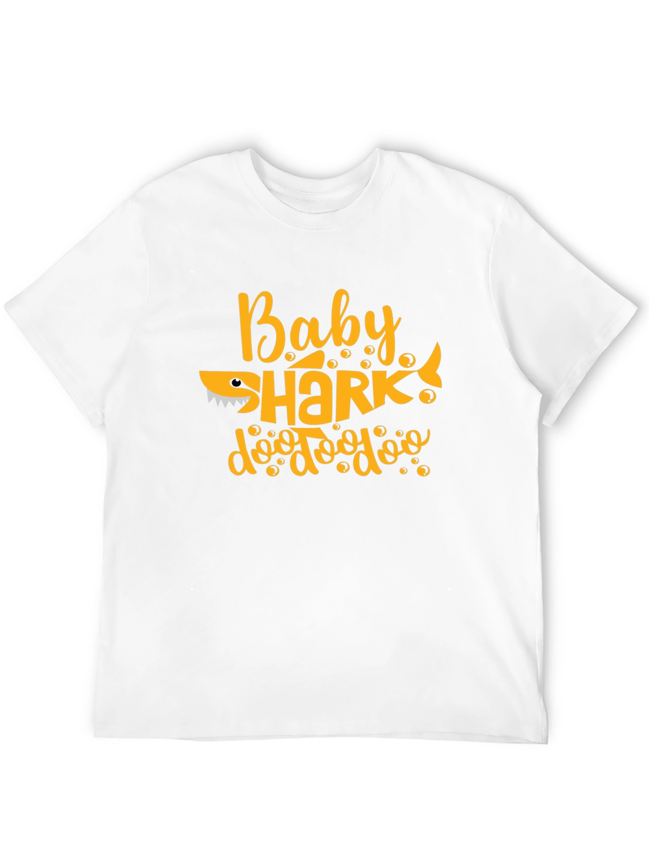 Baby Shark Black Graphic Tee