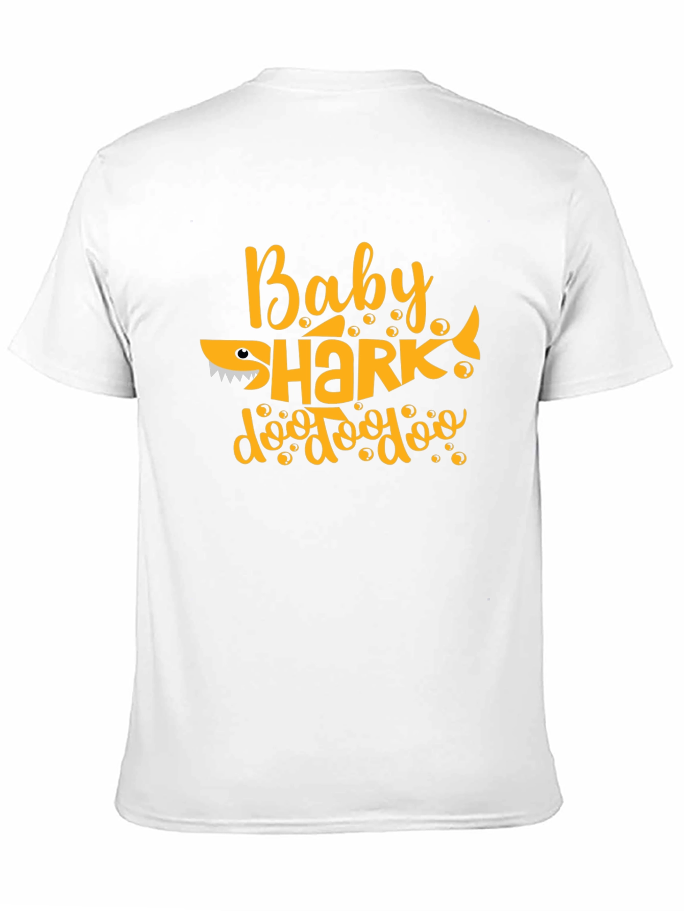 Baby Shark Black Graphic Tee