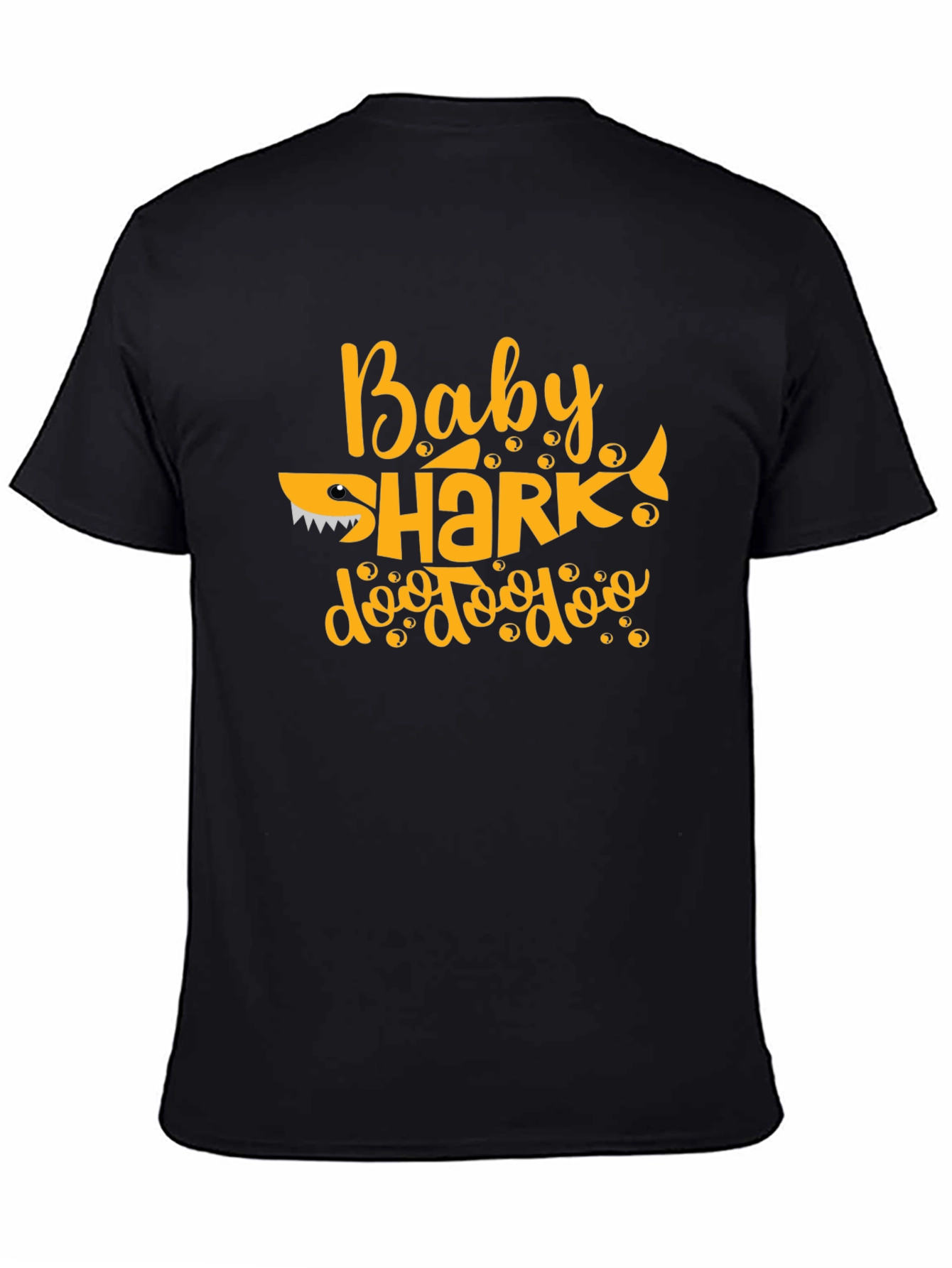 Baby Shark Black Graphic Tee