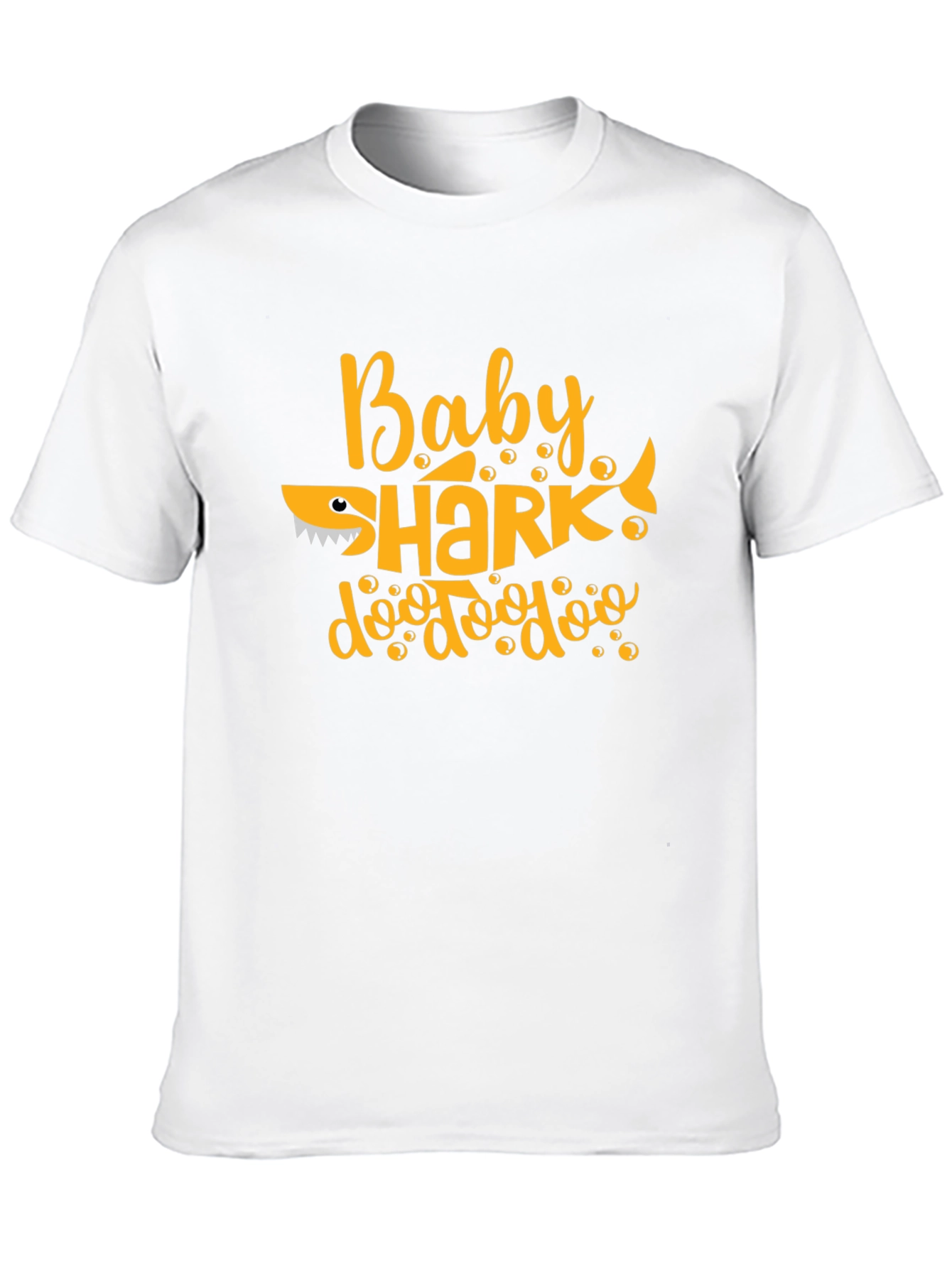 Baby Shark Black Graphic Tee