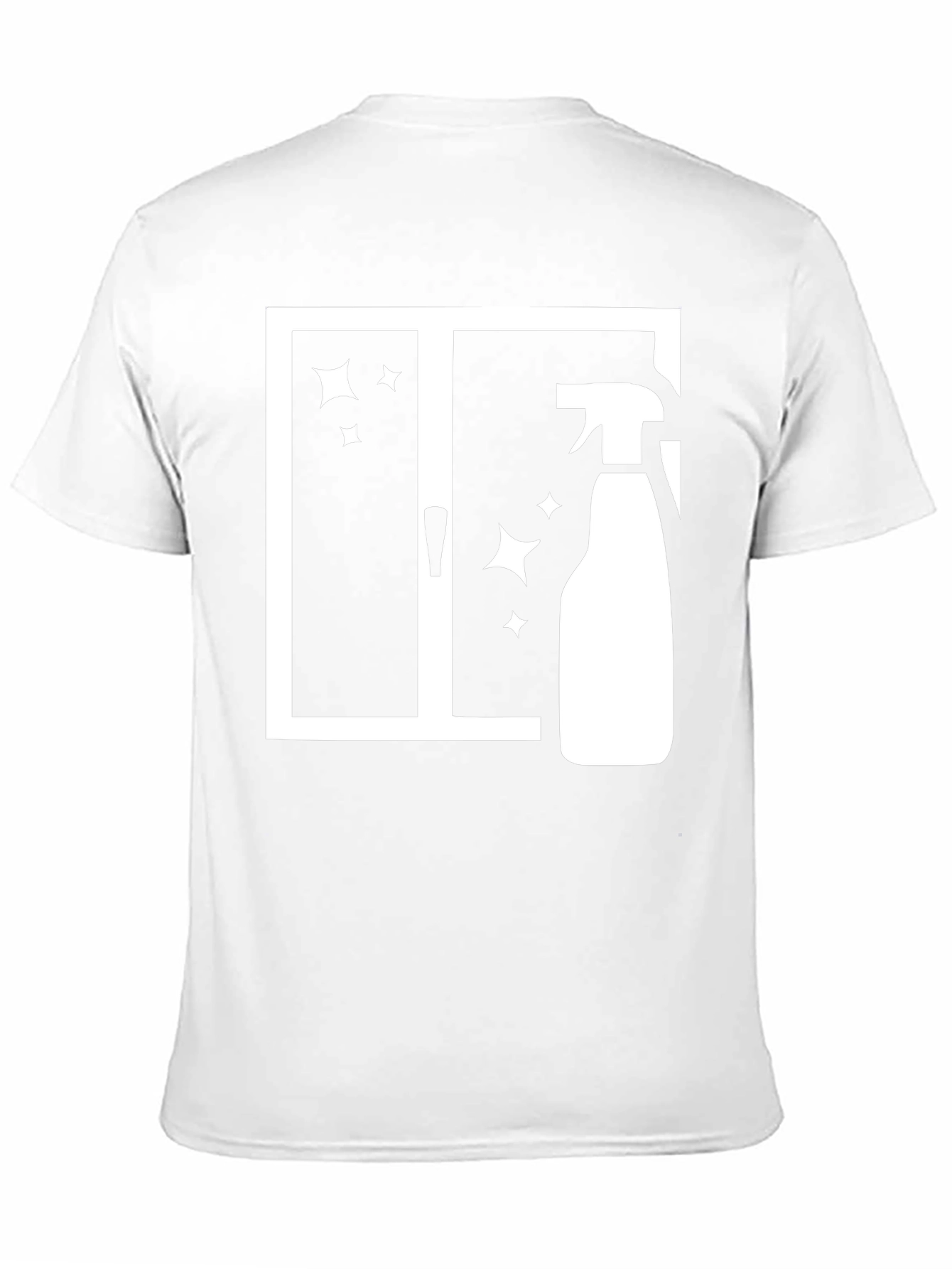 Cleaning Window T-Shirt - Funny Janitor Tee