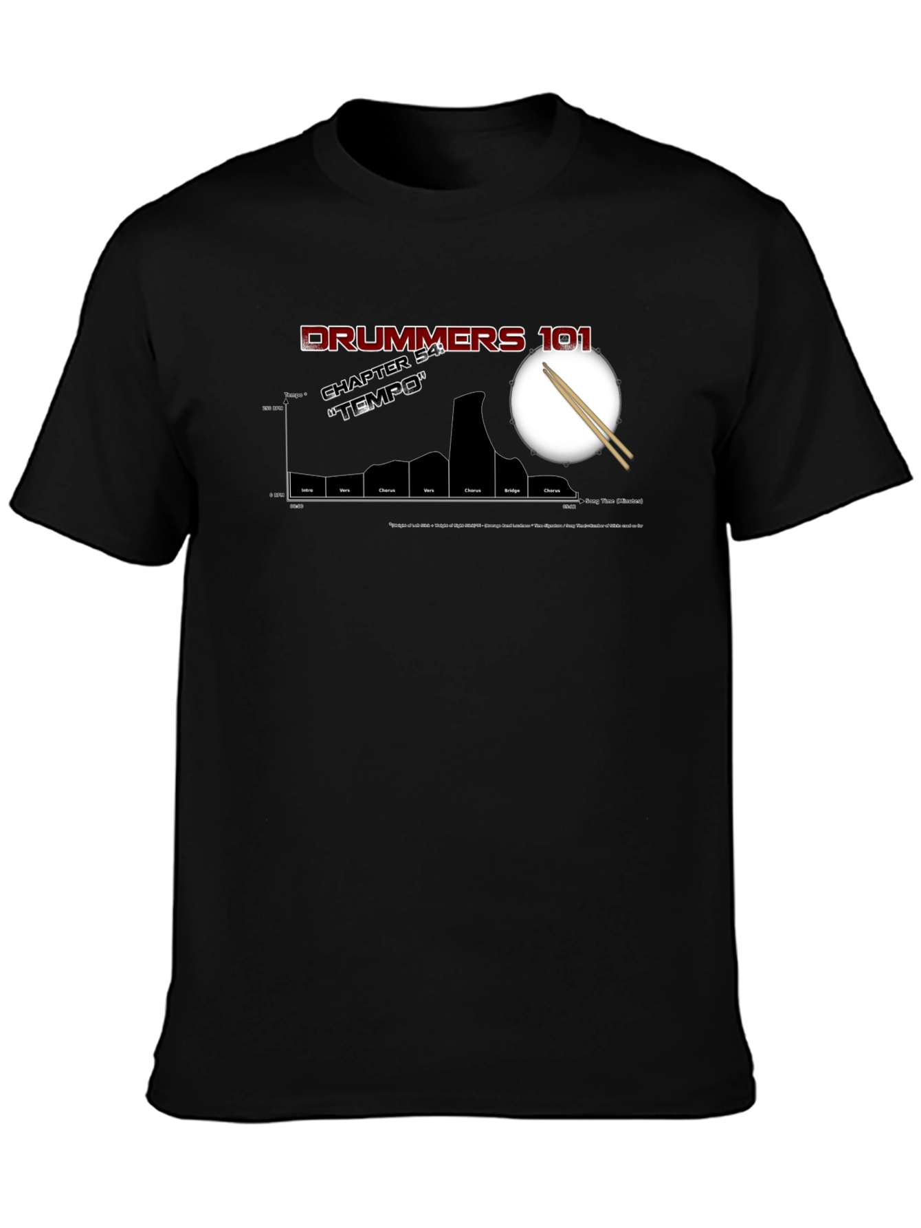 Drummers 101 Tempo T-Shirt