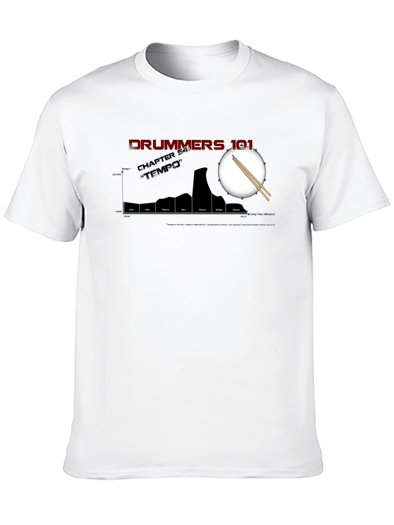 Drummers 101 Tempo T-Shirt