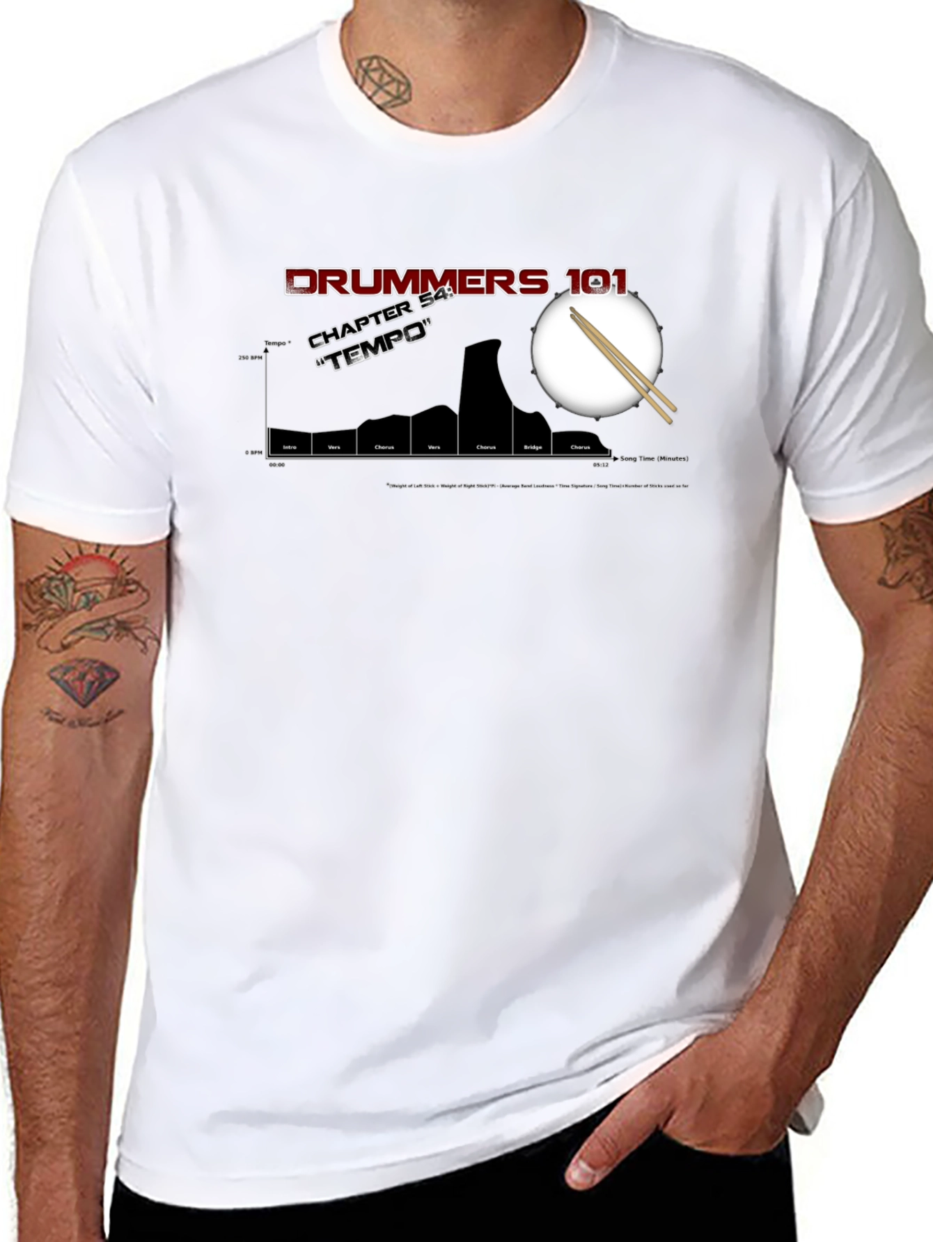 Drummers 101 Tempo T-Shirt
