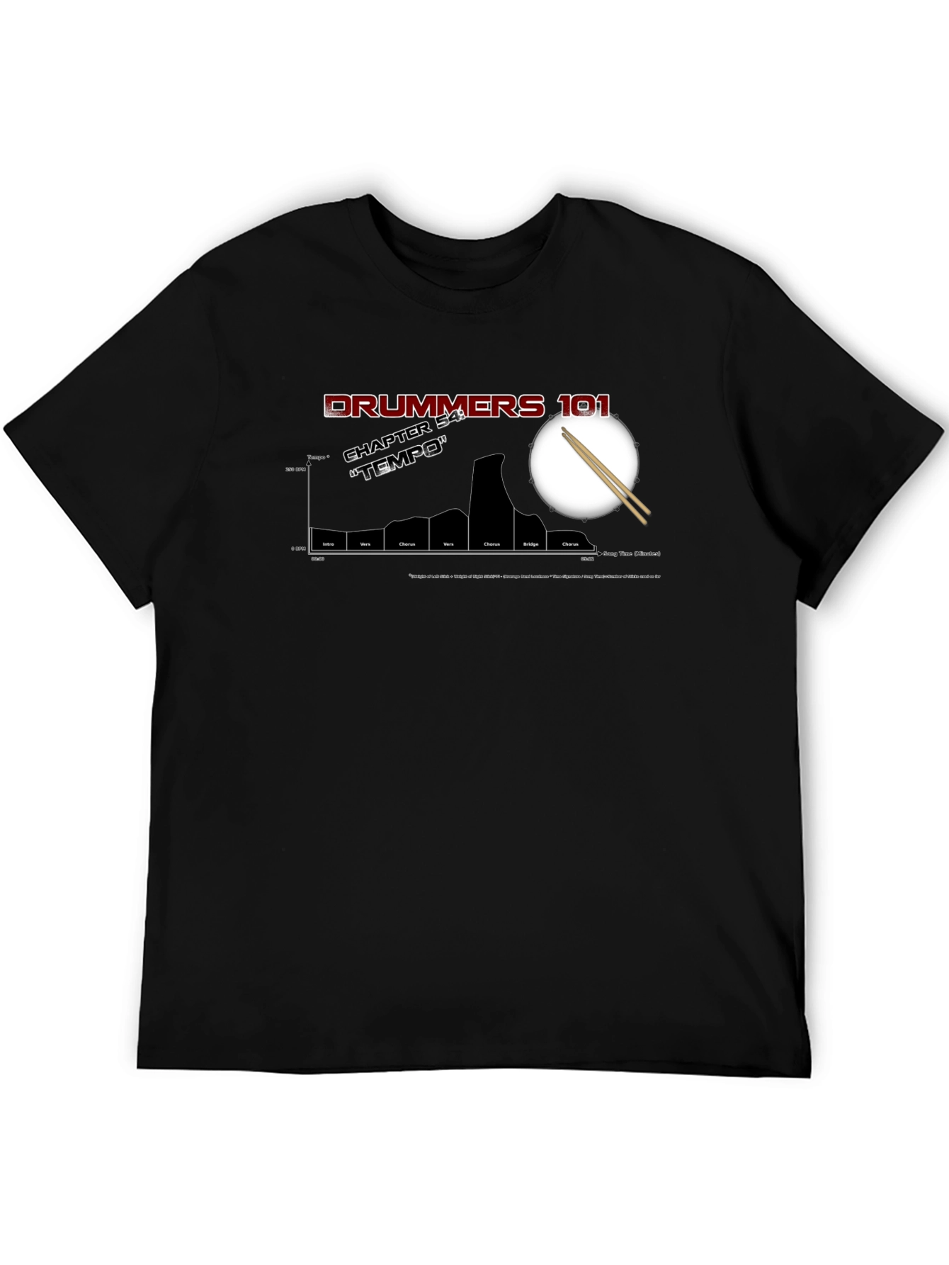 Drummers 101 Tempo T-Shirt
