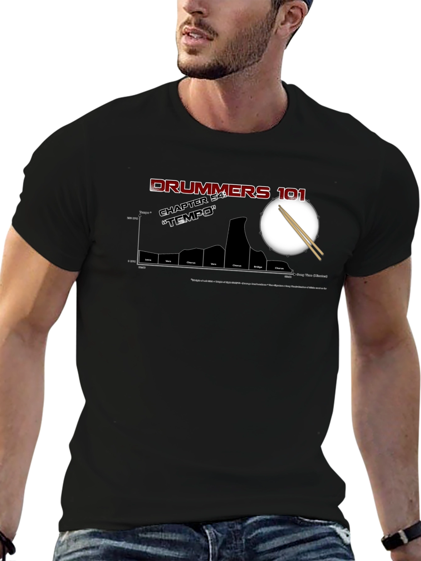 Drummers 101 Tempo T-Shirt