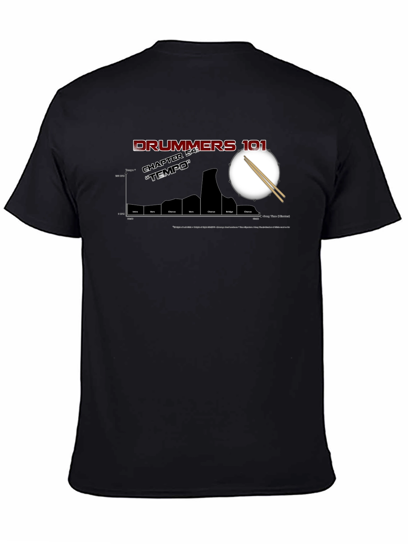 Drummers 101 Tempo T-Shirt