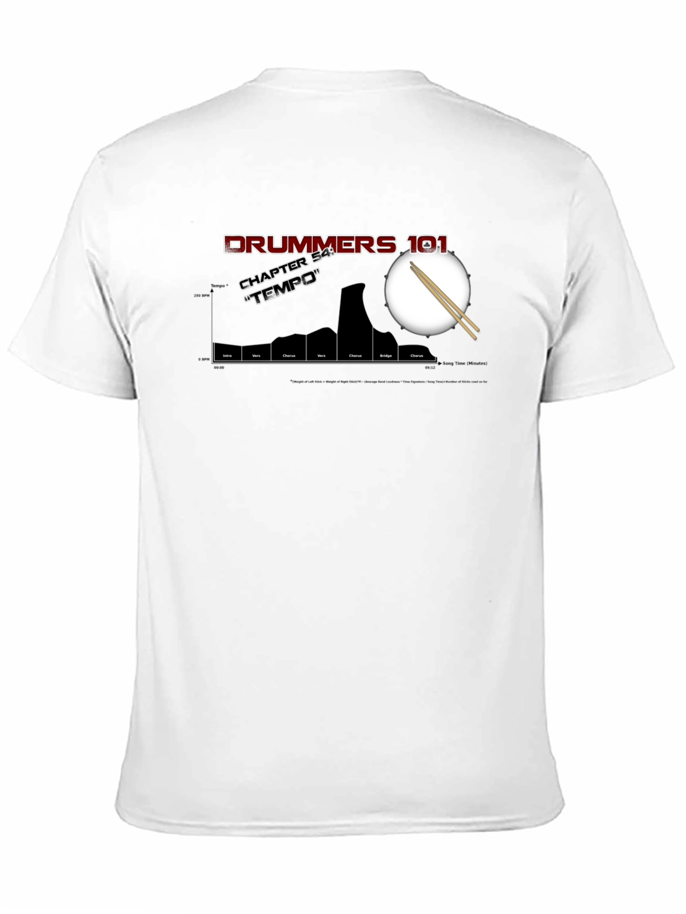 Drummers 101 Tempo T-Shirt