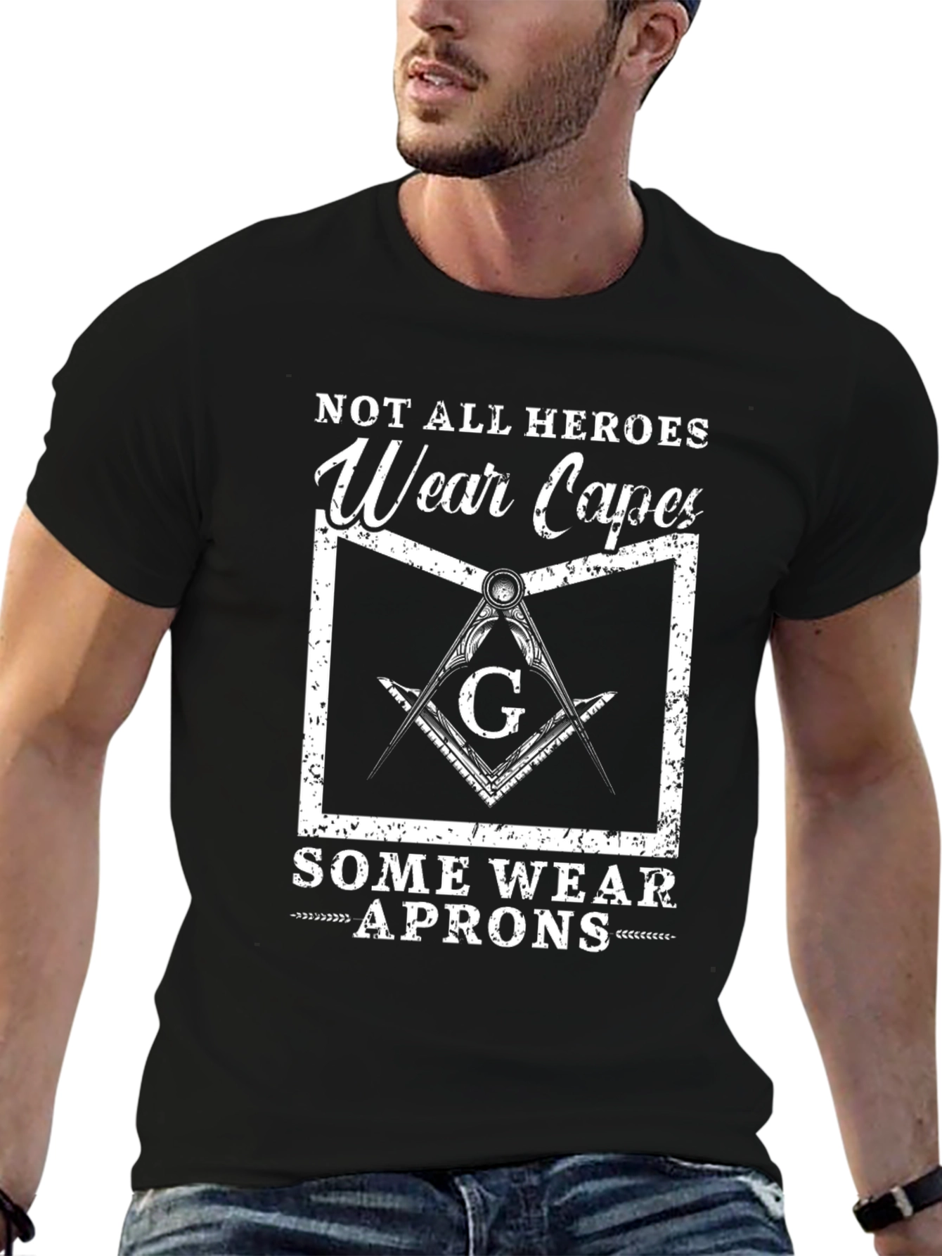 Heroes Wear Aprons Graphic T-Shirt