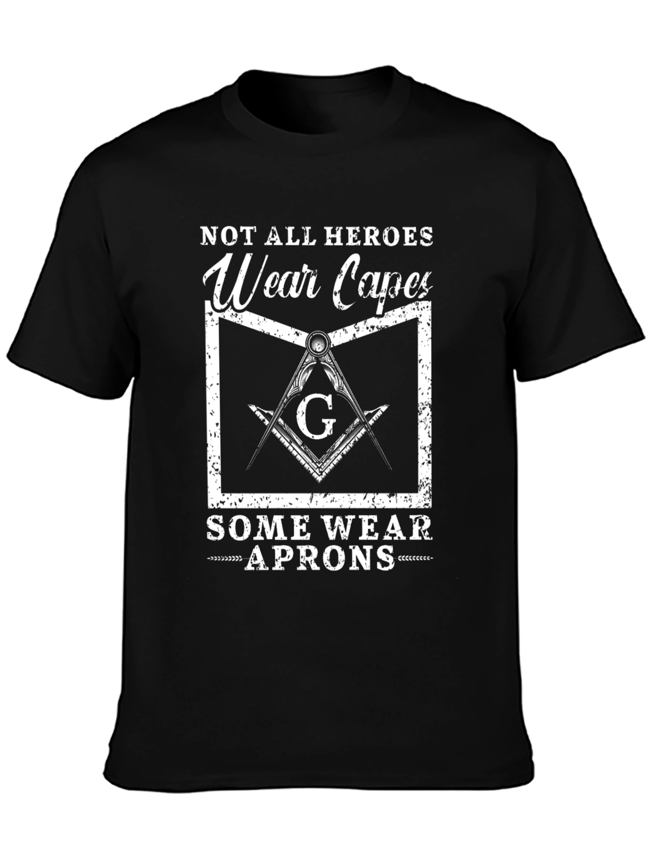 Heroes Wear Aprons Graphic T-Shirt