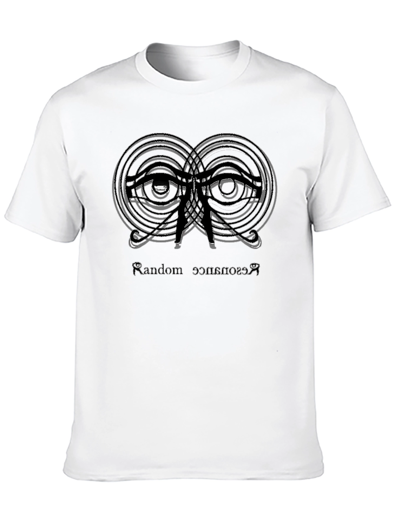 Random Resonance Graphic T-Shirt - Black