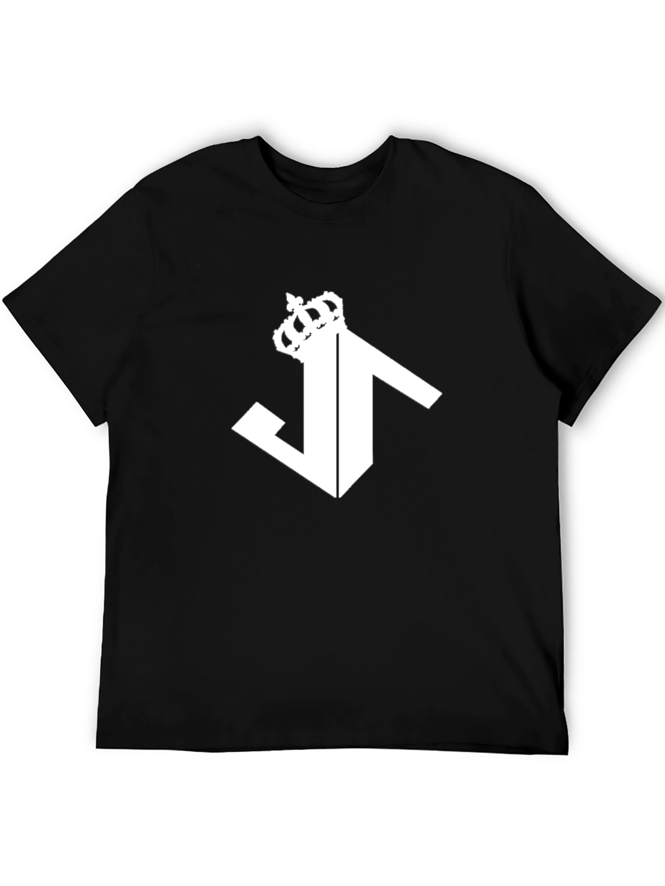 Crown JT Logo Black T-Shirt